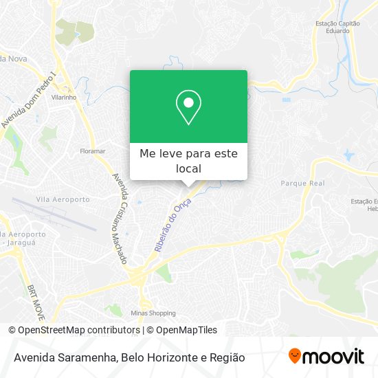Avenida Saramenha mapa