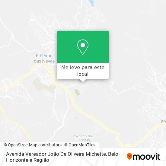 Avenida Vereador João De Oliveira Michette mapa
