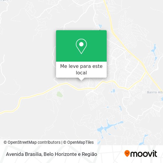 Avenida Brasilia mapa