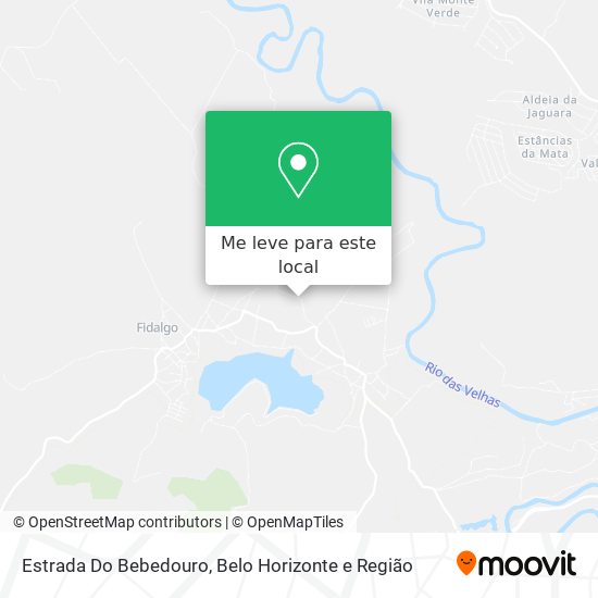 Estrada Do Bebedouro mapa