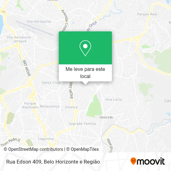 Rua Edson 409 mapa