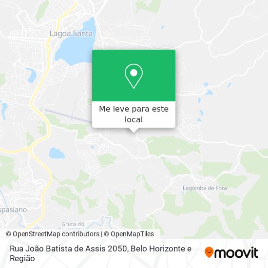 Rua João Batista de Assis 2050 mapa