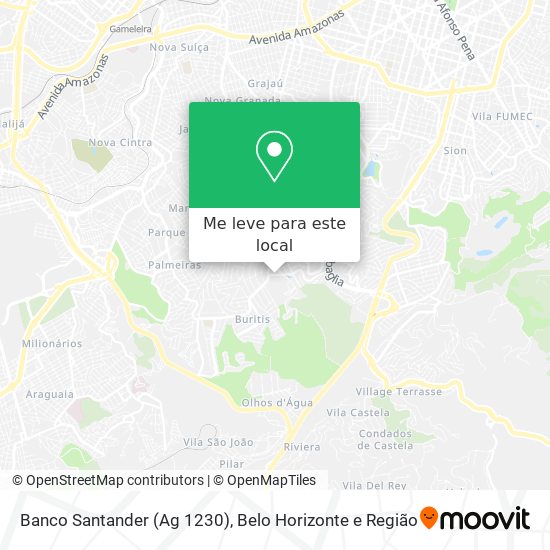 Banco Santander (Ag 1230) mapa