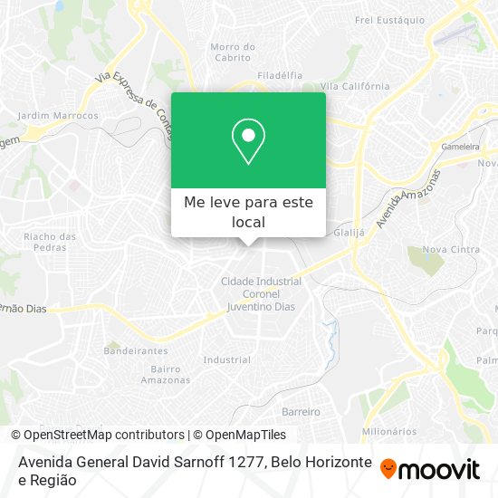 Avenida General David Sarnoff 1277 mapa