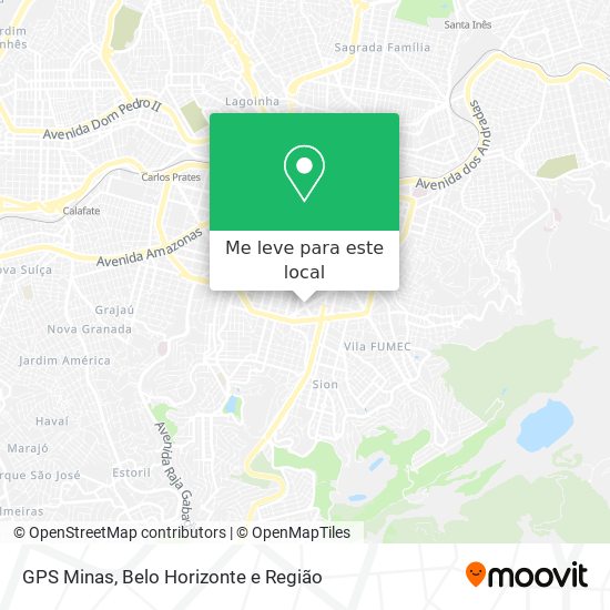GPS Minas mapa