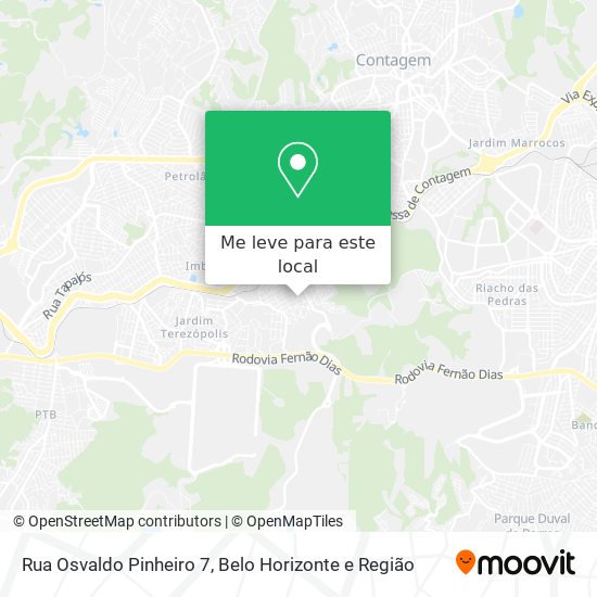 Rua Osvaldo Pinheiro 7 mapa