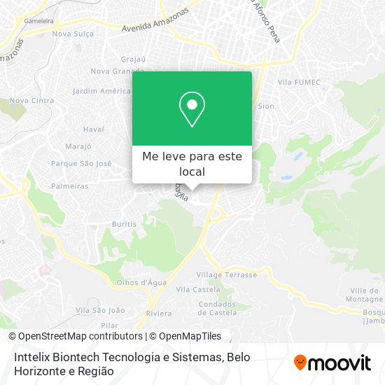Inttelix Biontech Tecnologia e Sistemas mapa