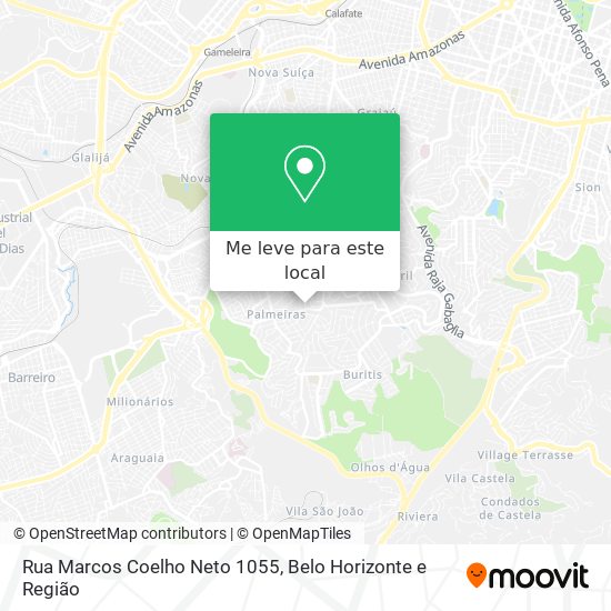 Rua Marcos Coelho Neto 1055 mapa
