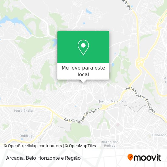 Arcadia mapa
