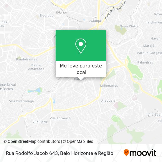 Rua Rodolfo Jacob 643 mapa