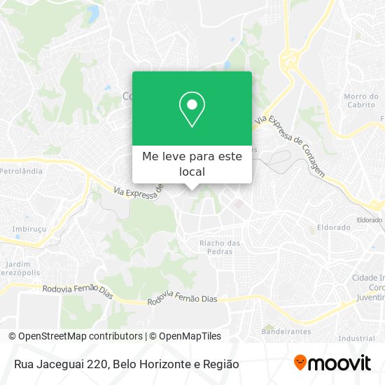 Rua Jaceguai 220 mapa
