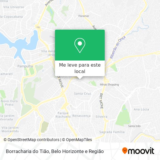 Borracharia do Tião mapa