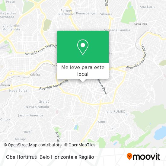 Oba Hortifruti mapa