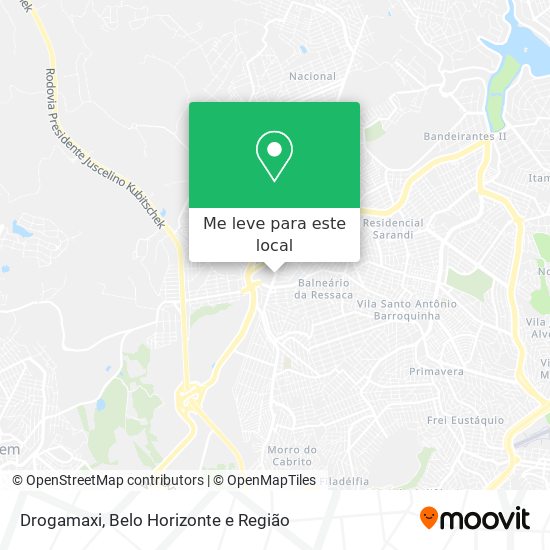 Drogamaxi mapa