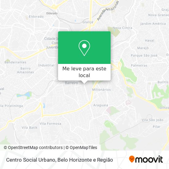 Centro Social Urbano mapa