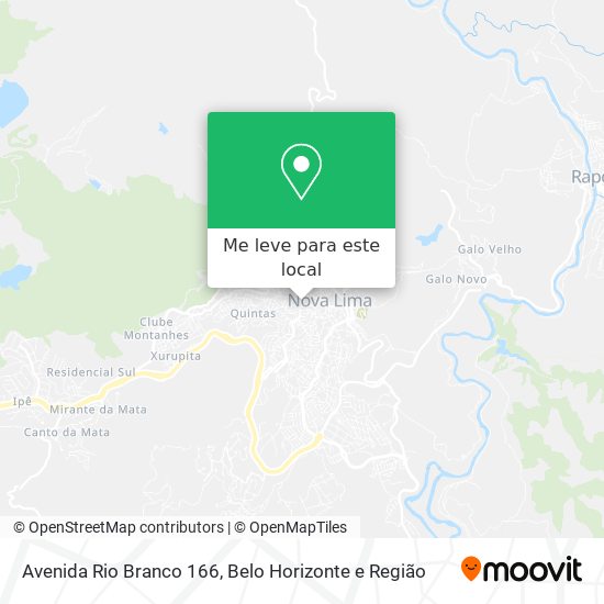 Avenida Rio Branco 166 mapa