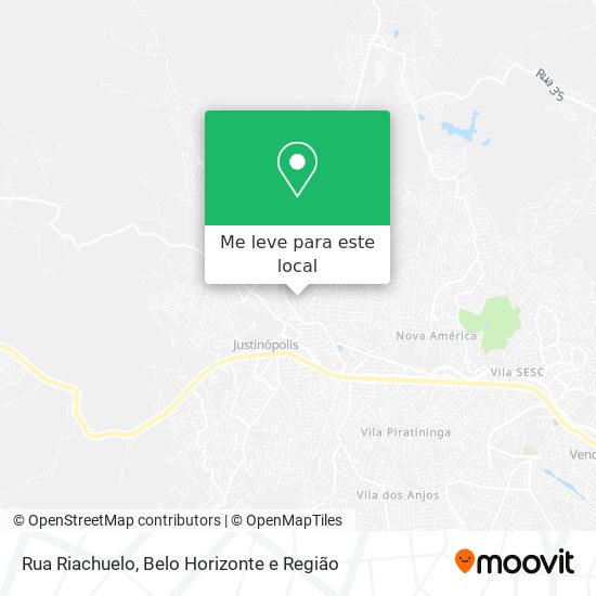 Rua Riachuelo mapa