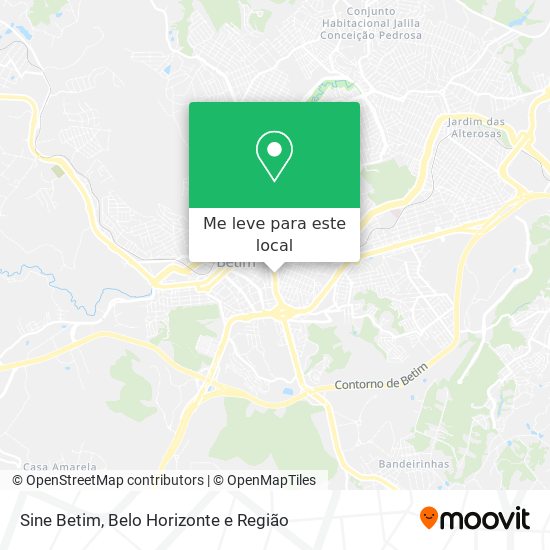 Sine Betim mapa