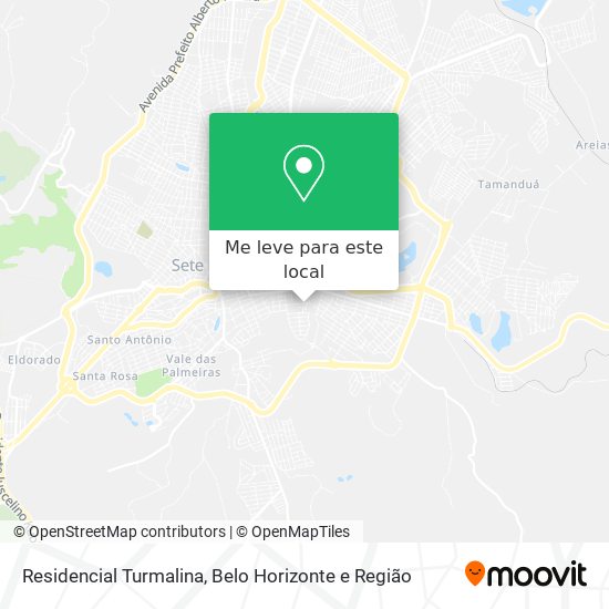 Residencial Turmalina mapa