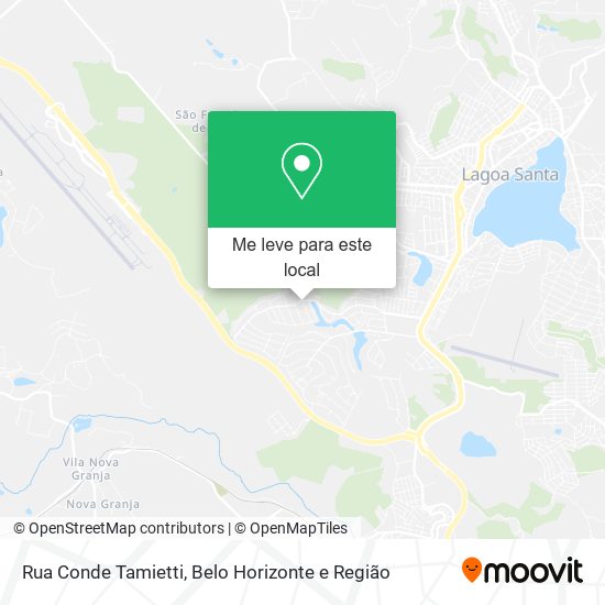Rua Conde Tamietti mapa