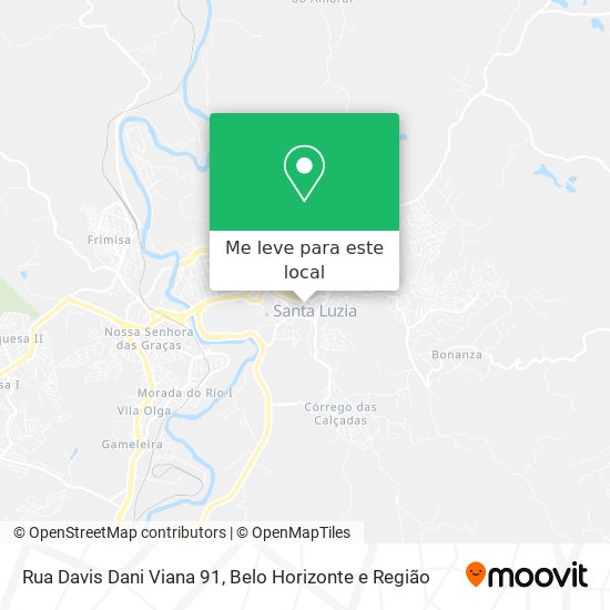 Rua Davis Dani Viana 91 mapa