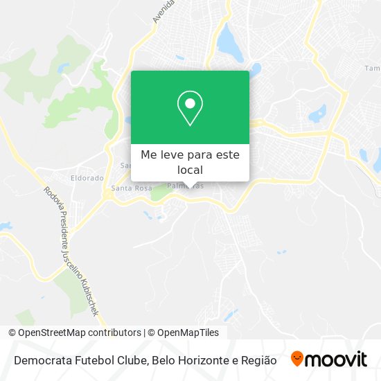 Democrata Futebol Clube mapa