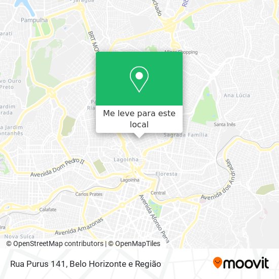 Rua Purus 141 mapa