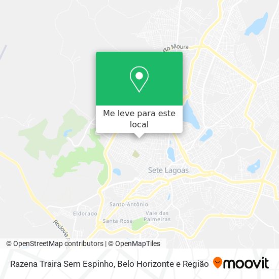 Razena Traira Sem Espinho mapa