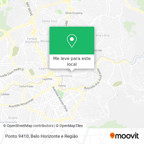 Ponto 9410 mapa