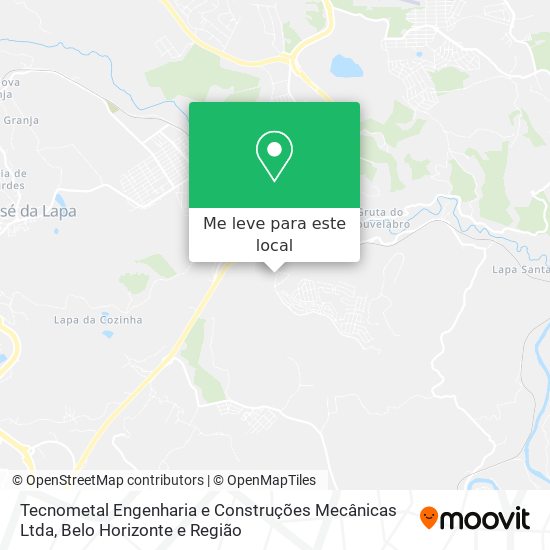 Tecnometal Engenharia  e Construções Mecânicas Ltda mapa