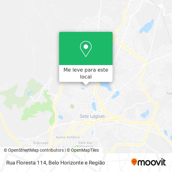 Rua Floresta 114 mapa