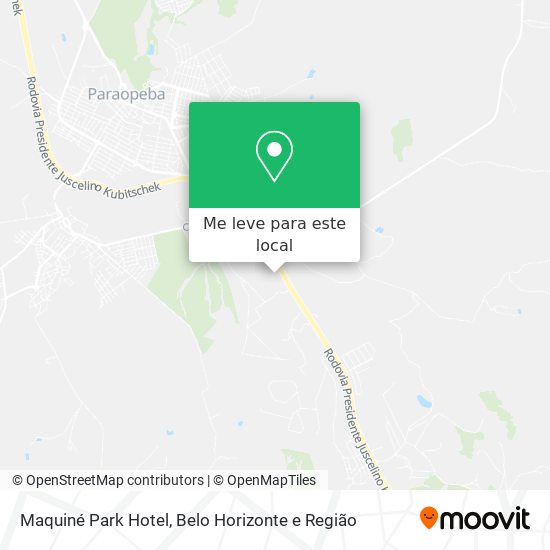 Maquiné Park Hotel mapa