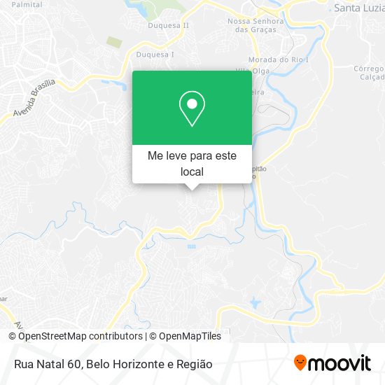 Rua Natal 60 mapa