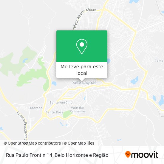 Rua Paulo Frontin 14 mapa