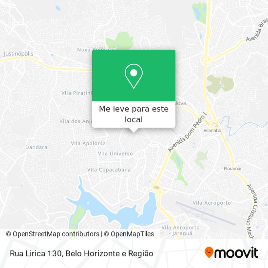 Rua Lirica 130 mapa