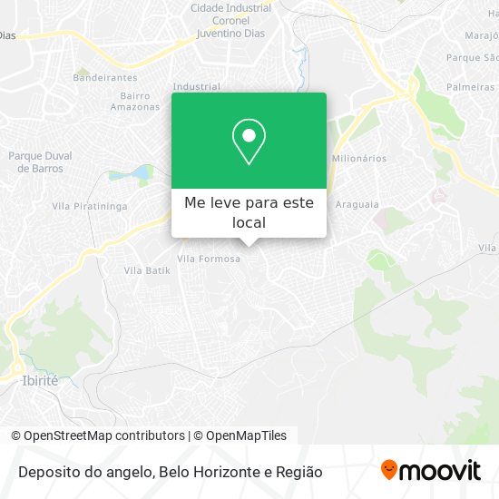 Deposito do angelo mapa