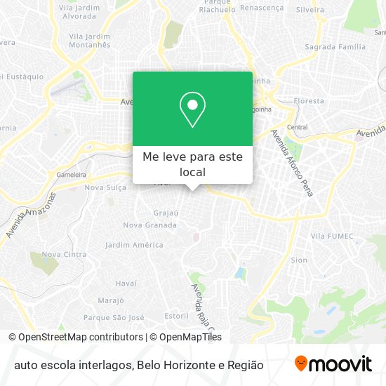 auto escola interlagos mapa