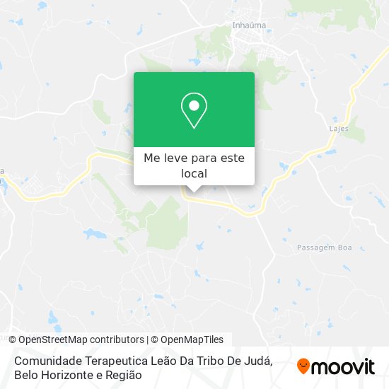 Comunidade Terapeutica Leão Da Tribo De Judá mapa