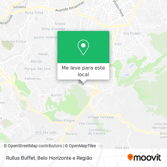 Rullus Buffet mapa
