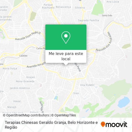 Terapias Chinesas Geraldo Granja mapa