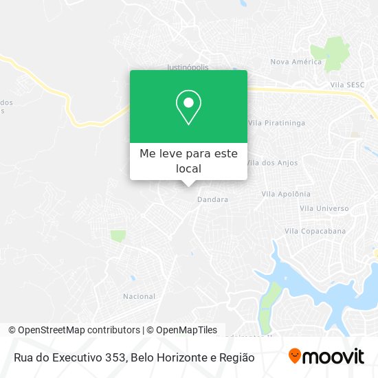 Rua do Executivo 353 mapa