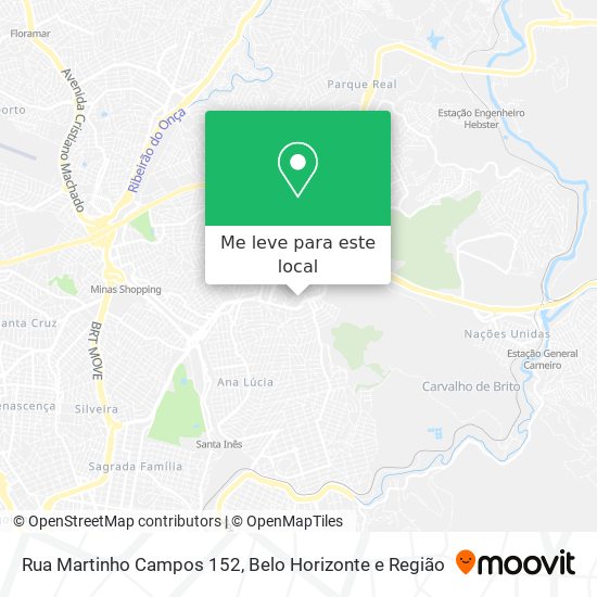 Rua Martinho Campos 152 mapa