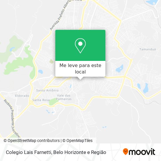 Colegio Lais Farnetti mapa