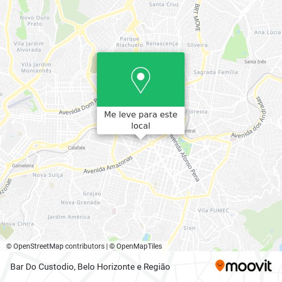 Bar Do Custodio mapa