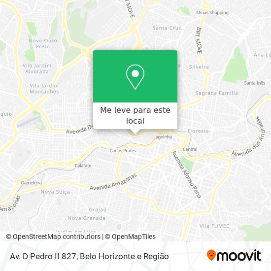 Av. D Pedro II 827 mapa