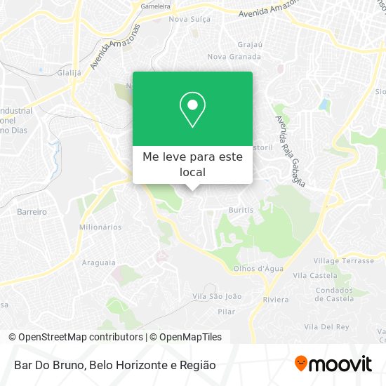 Bar Do Bruno mapa