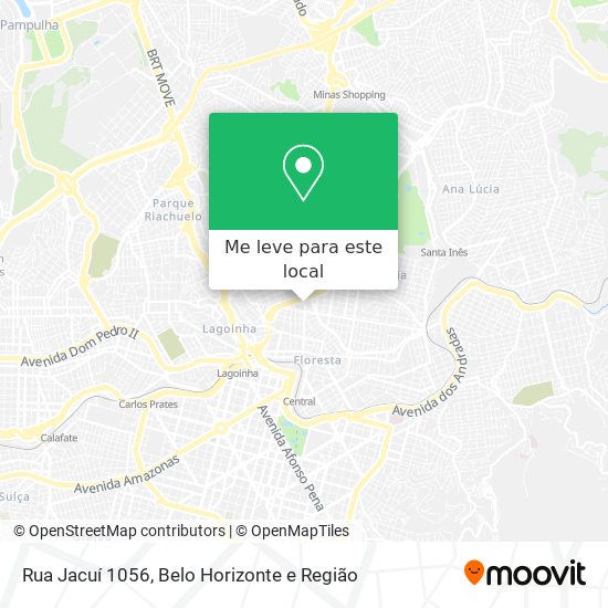 Rua Jacuí 1056 mapa