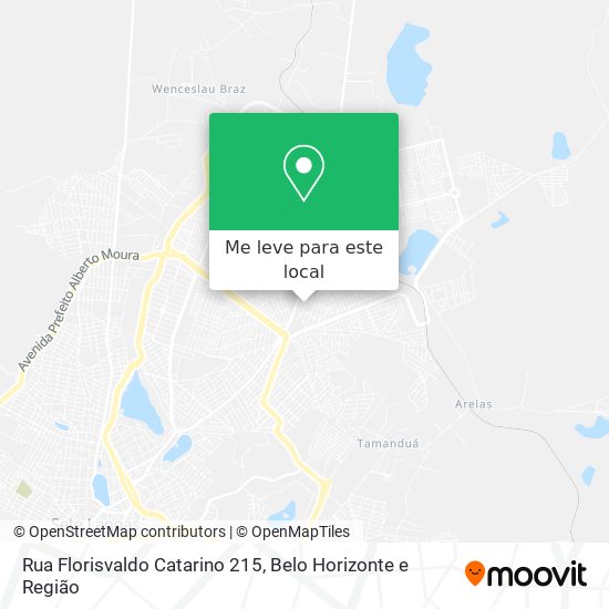 Rua Florisvaldo Catarino 215 mapa