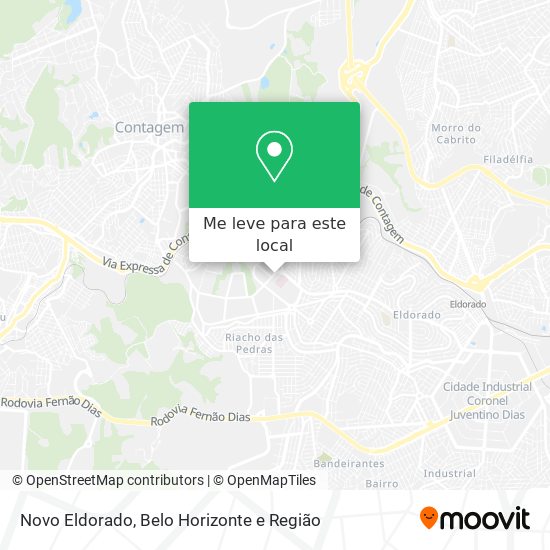 Novo Eldorado mapa