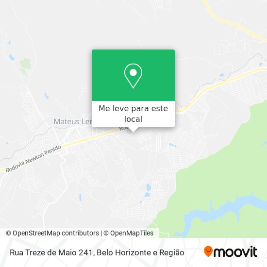 Rua Treze de Maio 241 mapa